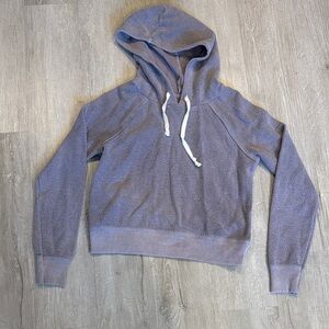 Aerie Purple Hoodie Sweater